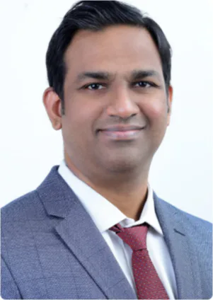 Portrait of Dr. Ashish Kuruvilla.